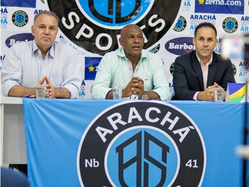 Primeiro contato com o torcedor: Arachá em campo neste sábado, 07