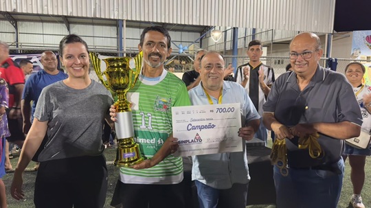 Secretaria de Esportes/Câmara conquista o título do Torneio do Servidor 2026