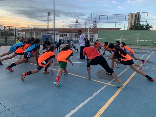 Projeto de futebol feminino em Araxá
